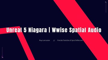 Unreal 5 | Niagara | Wwise Spatial Audio