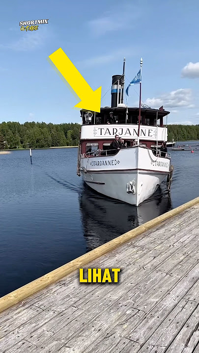 This ship's captain is using the breaking method‼️ (IG:@rouvesilehti) #halunik #infounik #shortmi...