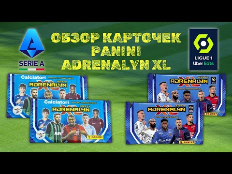 PANINI ADRENALYN XL 2023-24 ОБЗОР ДВУХ КОЛЛЕКЦИЙ / Распаковка карточек Calciatori (Серия А) и Лига 1