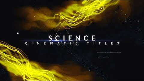 Cinematic Titles After Effects Templates