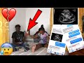 I GOT ANOTHER GIRL PREGNANT “ PRANK ON GIRLFRIEND!!!! (GONE WRONG) SHE THREW MY CLOTHES OUT😱😱😱