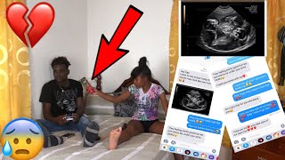 I GOT ANOTHER GIRL PREGNANT “ PRANK ON GIRLFRIEND!!!! (GONE WRONG) SHE THREW MY CLOTHES OUT😱😱😱