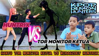 Download Lagu MIRA \u0026 ZOEY SELAMATKAN KAMI DARI HANTU TOR MONITOR KETUA ‼️K-POP DEMON HUNTERS || BABANG IKY FAMILY  MP3