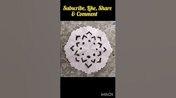 Paper Craft.. Paper Snowflake #snowflakes #papercraft #shorts #ytshorts