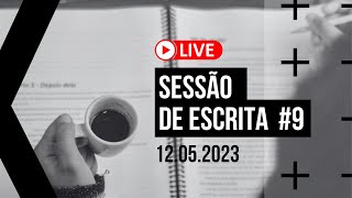 AO VIVO🔴| SESSÃO DE ESCRITA 009 #ESCREVACOMIGO #WRITEWITHME