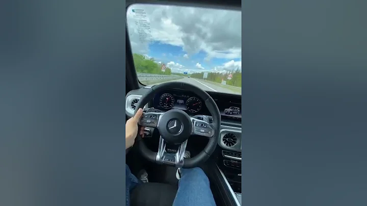 G63 AMG Top Speed Autobahn #shorts