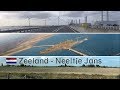 Driving to Zeeland from South-Holland - Island 'Neeltje Jans'
