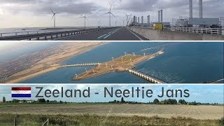 Driving to Zeeland (from South-Holland) - island 'Neeltje Jans'