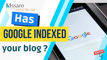 How to Check-Google Indexed Your Blog Post or Not ?