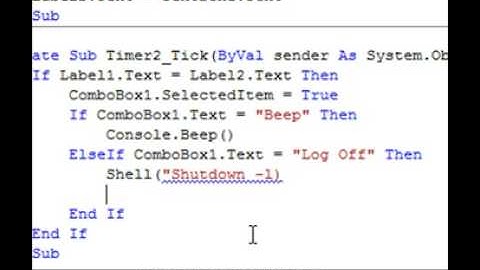 vb 2008 make an alarm that can shutdown, restart, and logoff your system