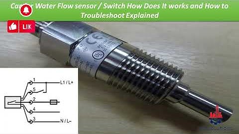 Carrier 30XA, XW Chiller Water Flow sensor / Switch How does it work & How to Troubleshoot Explained