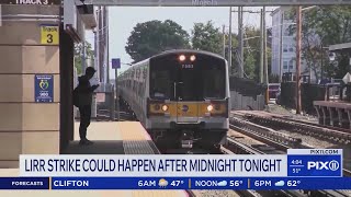 LIRR strike could happen after midnight Saturday