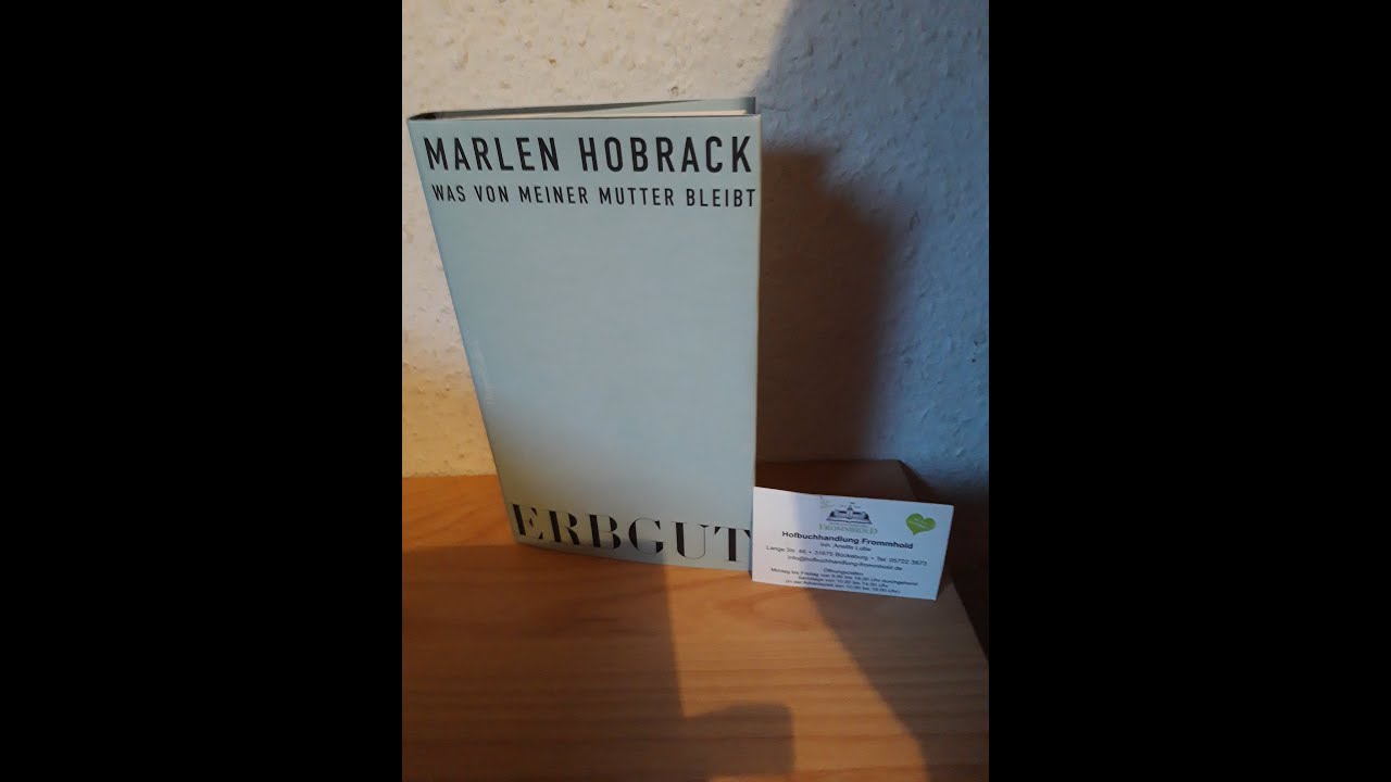 Esses literarischer Salon: Buchvorstellung "Erbgut" von Marlen Hobrack
