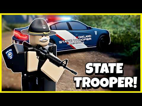 Day in the Life of a State Trooper in Maple County (Roblox)