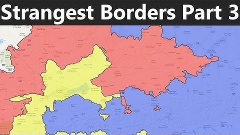 The Most Complex International Borders in the World