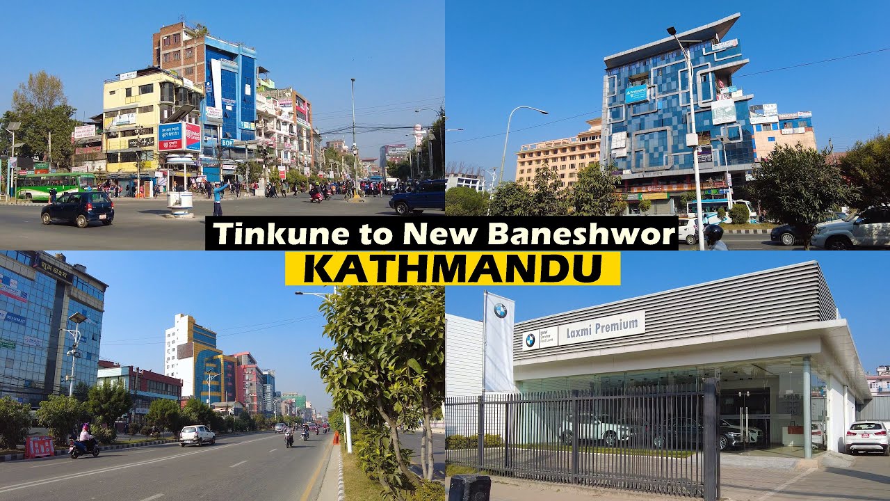 Tinkune to New Baneshwor Brand New Road/Footpath Totally Changed