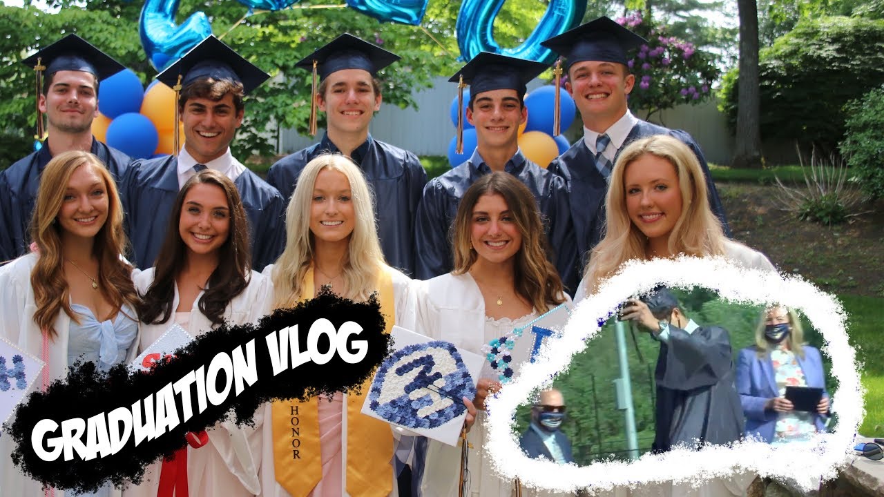 MY QUARANTINE HIGH SCHOOL GRADUATION VLOG - YouTube
