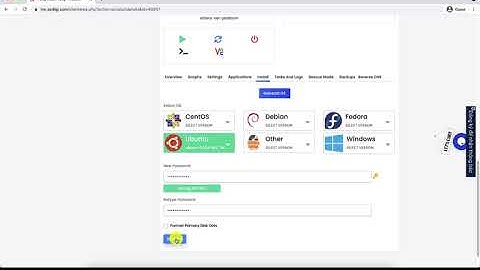 Hướng dẫn cài lại hệ điều hành KVM VPS và Pro VPS