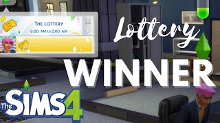 How to find the Lottery Ticket Winner | The Sims 4 screenshot 4