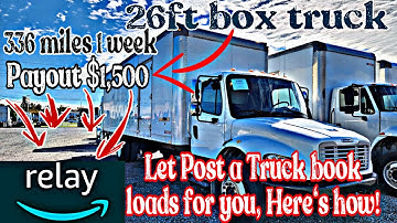 How to get easy loads using Post a truck for Amazon Relay