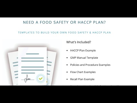 Food Quality Plan Template