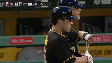 PHI@PIT: Martin drives in a pair, makes crucial block