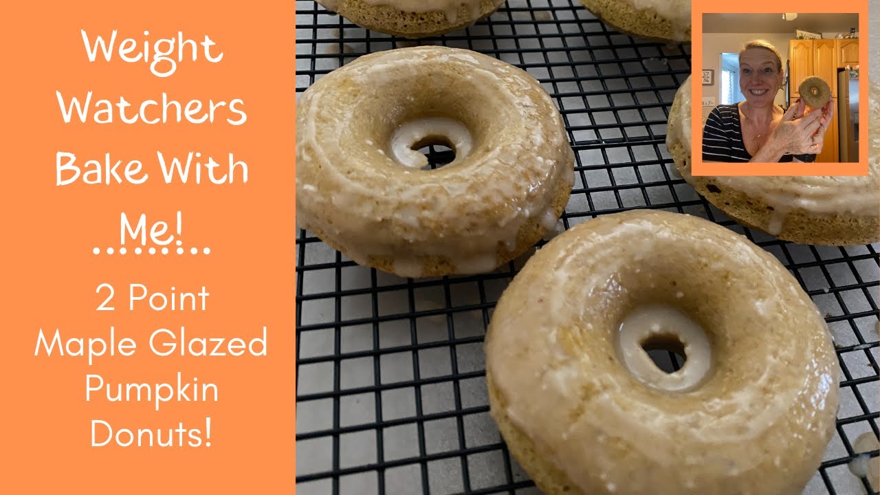 Weight Watchers | Maple Glazed Pumpkin Donuts - 2 Points!!!