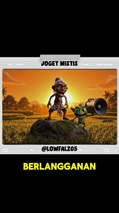 DUKUN & TUYUL GOYANG DI SAWAH?! 🤣🔥 #KartunIndonesia #JogetLucu #Shorts