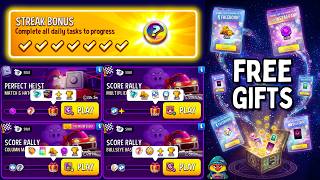 UNLOCK FREE GIFTS + STICKER TOKEN STRIKE BONUS + x4 SOLO CHALLENGE 🔥 MATCH MASTERS screenshot 3