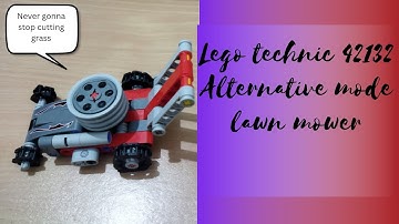 Lego technic 42132 alternative model (lawn mower).