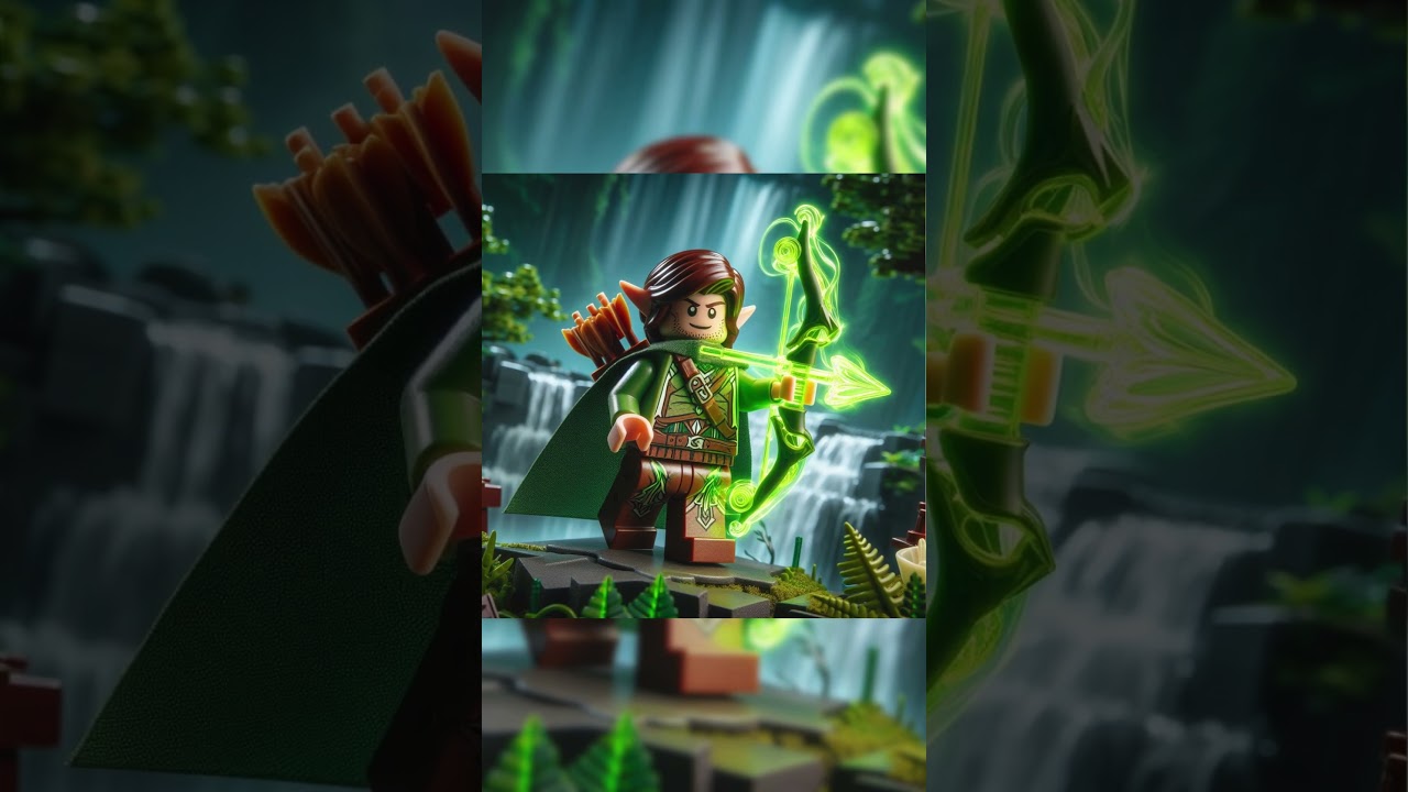 LEGO FANTASY WORLD (Part One - Elves) 🧝🗡️🍃 