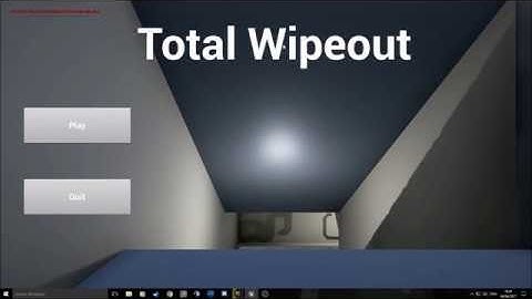 Unreal Engine 4 - Total Wipeout Style Game
