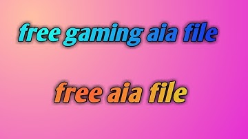 Game aia file for kodular | free gaming aia file