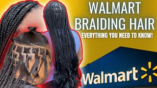 Medium Knotless Box Braids Using WALMART BRAIDING HAIR | Artryssa Glam Tresses