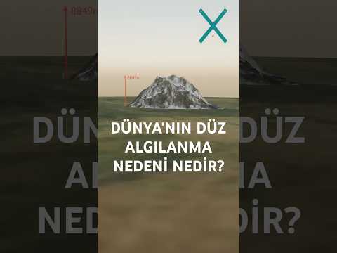 Dünya Neden Düz Gibi Algılanıyor Dünya Düz Coğrafya Astronomi