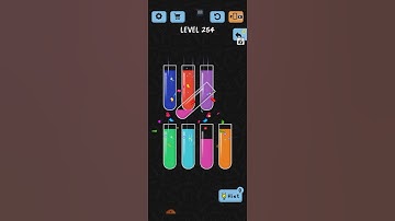 water color sort level 254 walkthrough solutions iOS