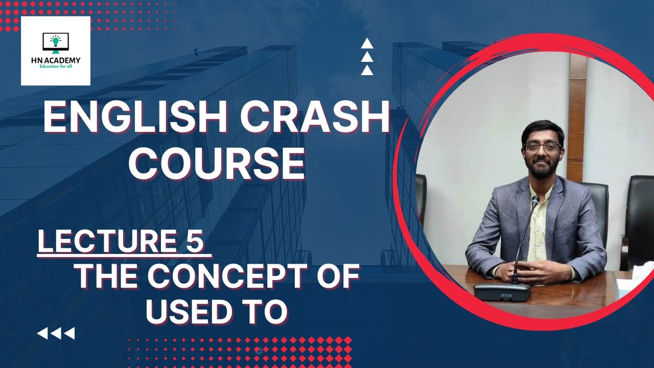 English Lecture 5 | The concept of "Used to" | Batch 2 | HN Academy ...