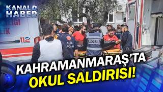 Kahramanmaraşta Kan Donduran Olay Babasının Silahlarıyla Okulda Katliam Yaptı