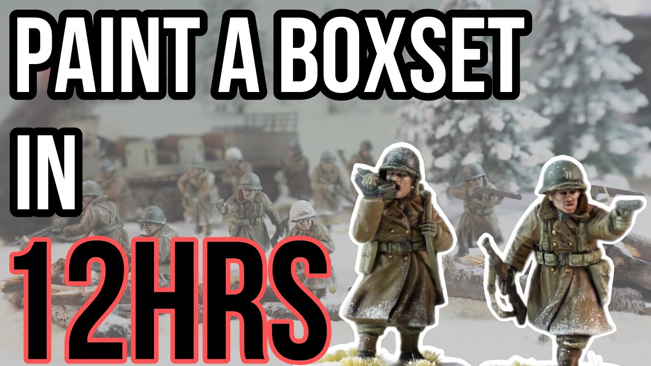 ОКРАСКА миниатюр ВТОРОЙ МИРОВОЙ ВОЙНЫ, БЫСТРО И ЛЕГКО!!!