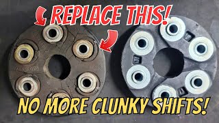 Mercedes Driveshaft Flex Disc Replacement | No more clunky shifts!