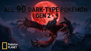 All 90 Dark-Type Pokémon: The Midnight Veil (Generations 2-9) | Pokédox