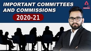 List of Important Committees and Commissions in India 2021 Current Affairs Adda247