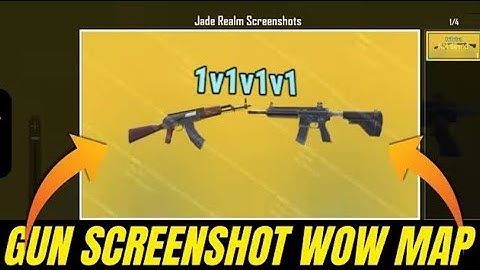 HOW TO CLICK GUN SCREENSHOT WOW MAP | WOW MAP COVER PHOTO GUNS