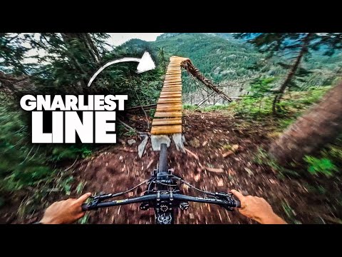 POV Brage Vestavik Rides WILD FREERIDE LINE in BC