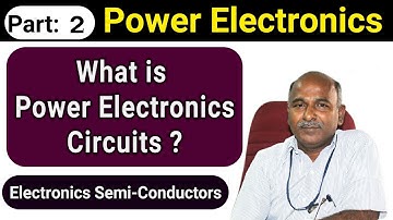 What is Power Electronics Circuit in tamil