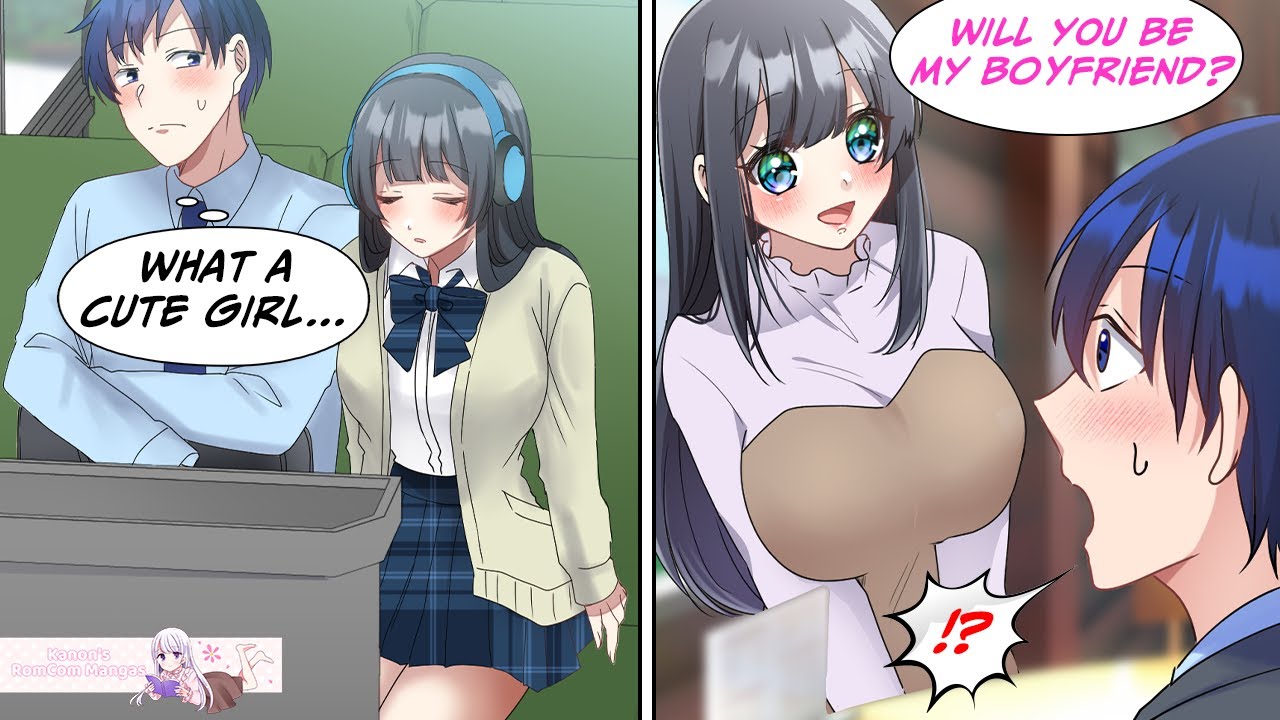 [Manga Dub] The girl on the bus has a crush on me...!? [RomCom]