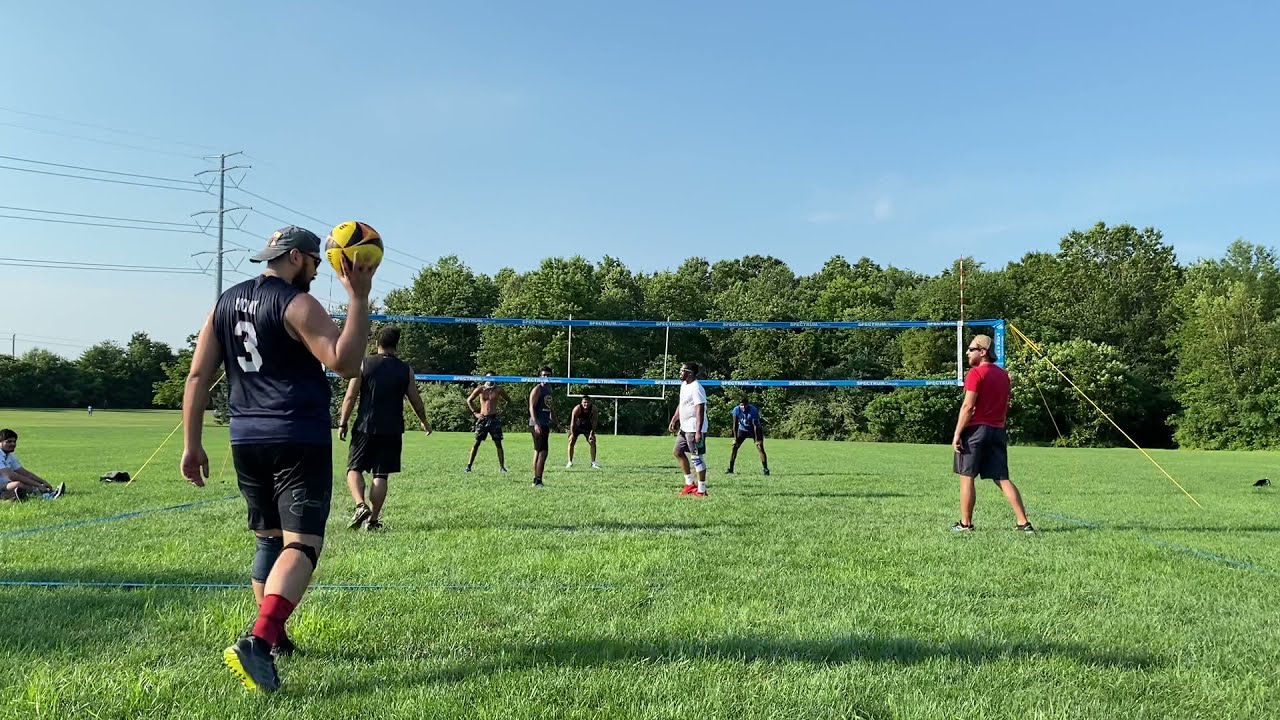 Bulldogs vs God Squad 7/19/2020 4v4 Grass Volleyball League Let's Go Volleyball YouTube