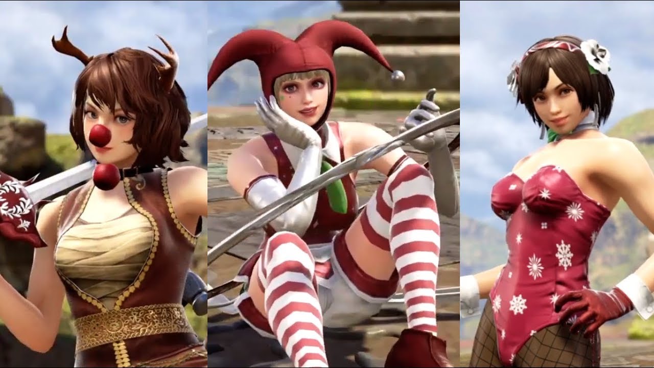 🎁 Soul Calibur 6 🎄Christmas Themed ☃ Outfits ⛄ (December 2018
