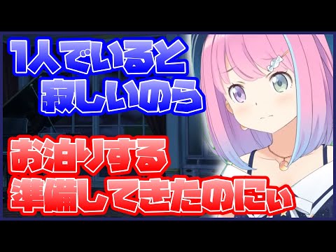 【ホロライブ切り抜き】スバちょこルーナお泊りが出来なくて、めちゃくちゃ寂しがるルーナ姫【姫森ルーナ】