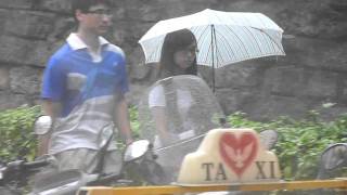 20100831 在撘 222 時拍到的正妹